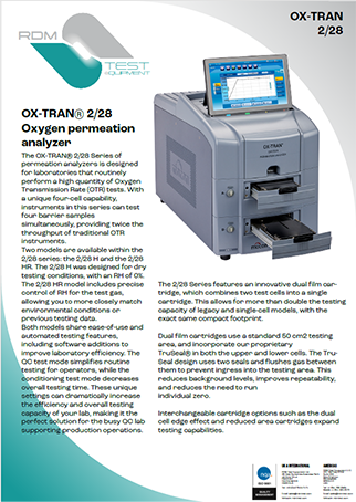 Oxtran 228 datasheet thumbnail