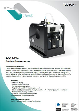 TQC PGX+ datasheet thumbnail